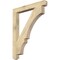 Ekena Millwork Balboa Craftsman Rough Sawn Bracket, Douglas Fir, 4"W x 36"D x 44"H BKT04X36X44BOA04RDF - alternate 1